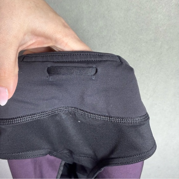 Lululemon Womens Speed Up Short 4-way Stretch Star Crushed Black Cherry size 6 - Picture 5 of 11